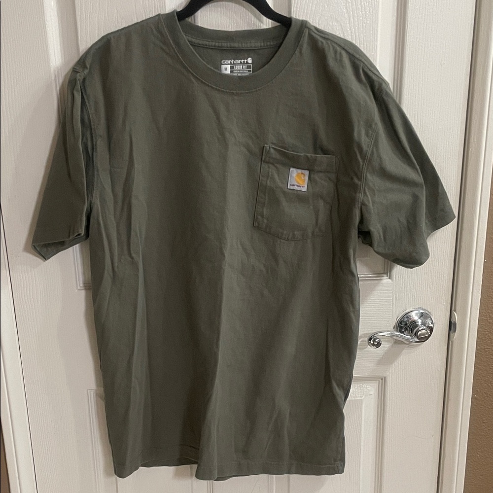 Carhartt Men's Olive Short Sleeve Tee